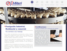 Tablet Screenshot of jjmiteri.com